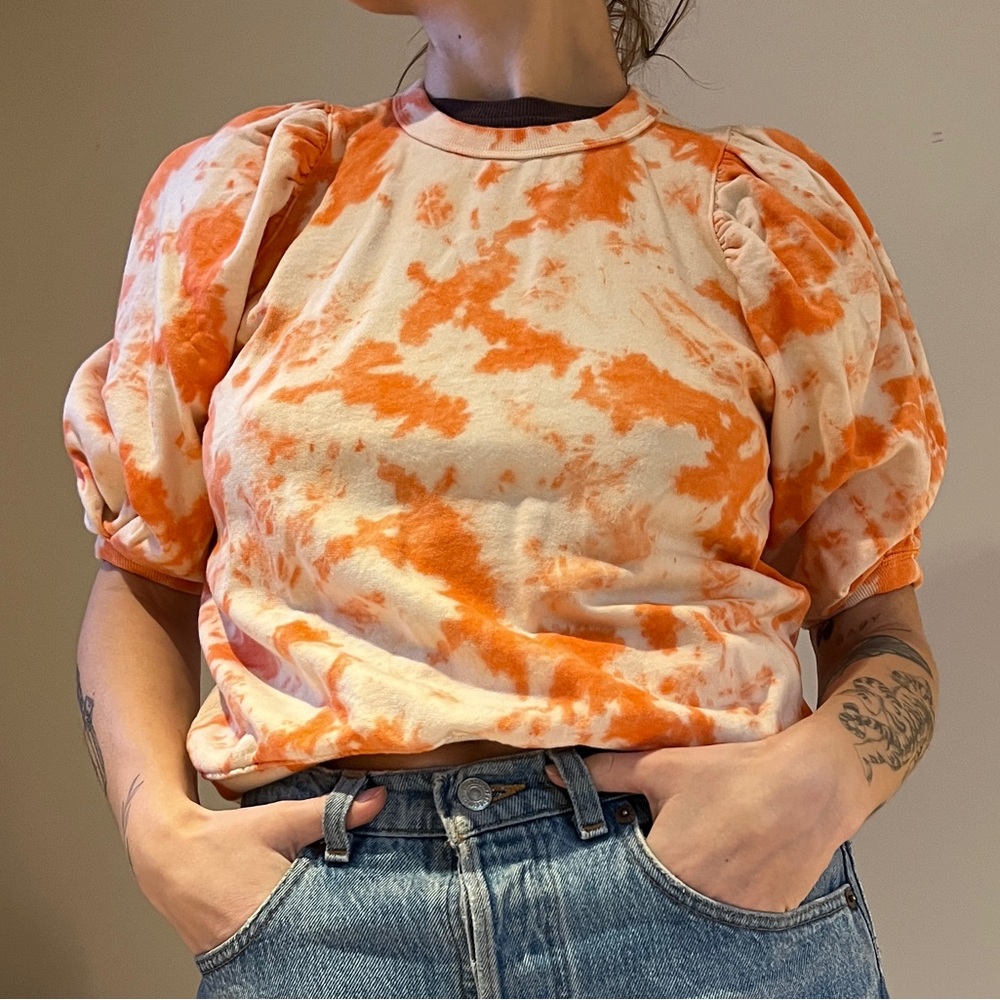 Clare V tie dye shirt